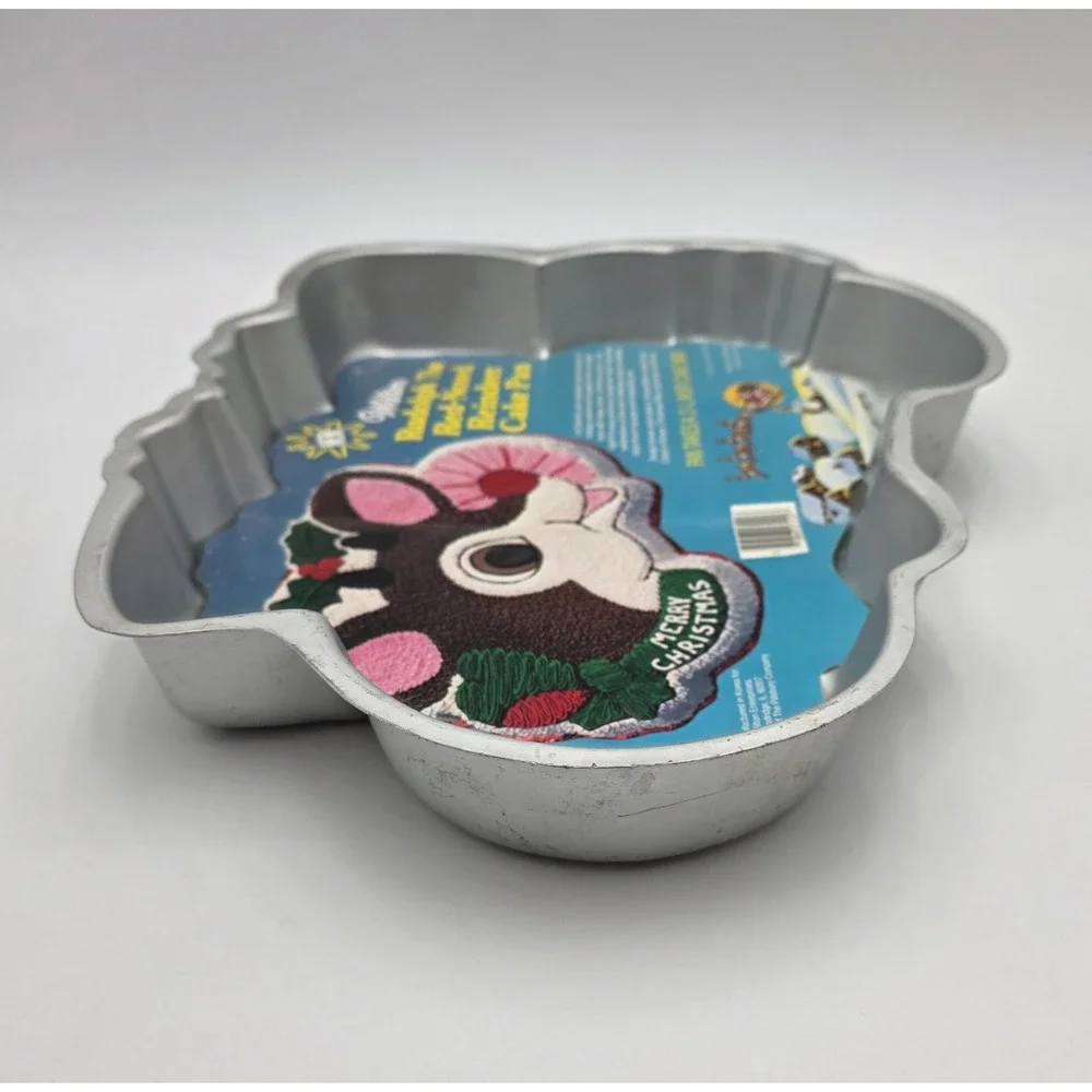 Wilton 2000 Rudolph Reindeer Cake Pan Mold #2105-1224